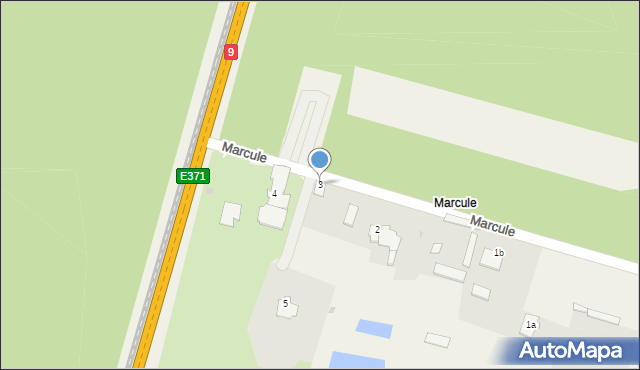 Marcule, Marcule, 3, mapa Marcule