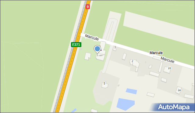 Marcule, Marcule, 4a, mapa Marcule