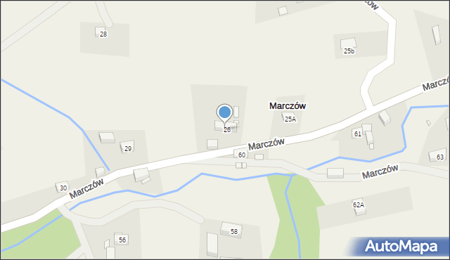 Marczów, Marczów, 27, mapa Marczów