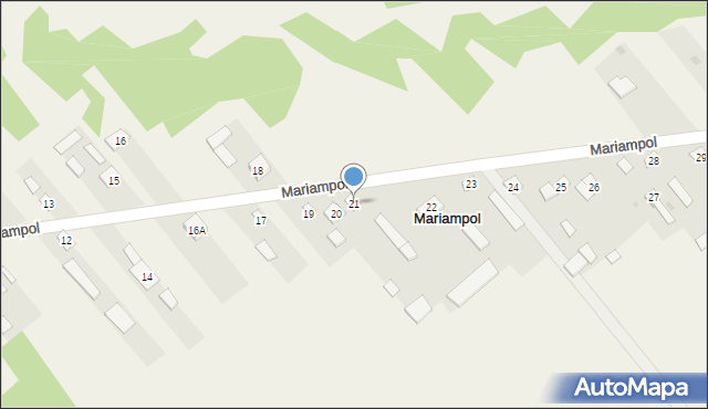 Mariampol, Mariampol, 21, mapa Mariampol