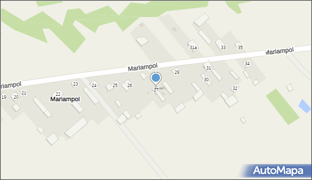 Mariampol, Mariampol, 27, mapa Mariampol