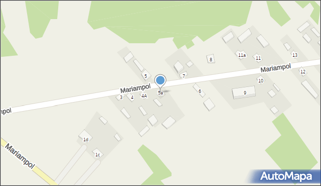 Mariampol, Mariampol, 5a, mapa Mariampol
