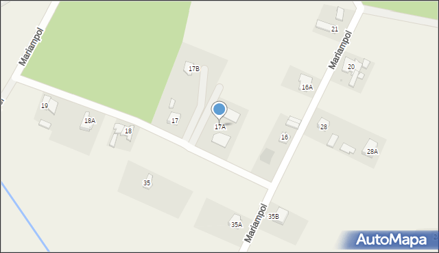 Mariampol, Mariampol, 17A, mapa Mariampol