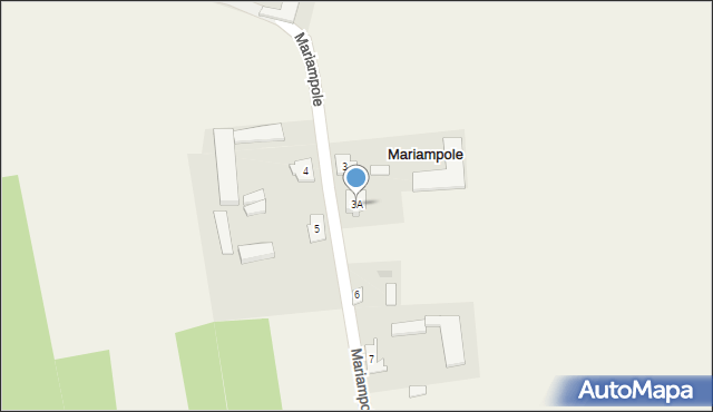 Mariampole, Mariampole, 3A, mapa Mariampole
