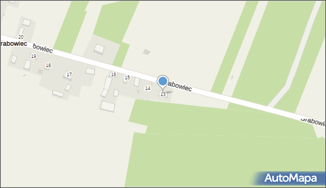 Marianek, Marianek, 13, mapa Marianek