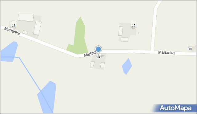 Marianka, Marianka, 14, mapa Marianka