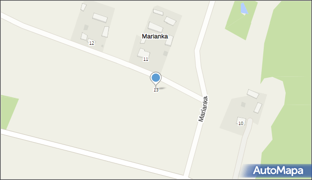 Marianka, Marianka, 13, mapa Marianka