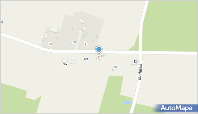 Marianka, Marianka, 31, mapa Marianka