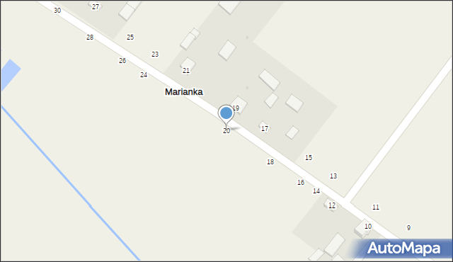 Marianka, Marianka, 20, mapa Marianka
