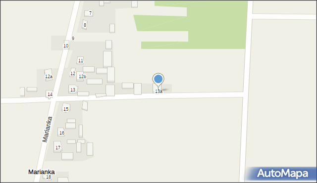 Marianka, Marianka, 13a, mapa Marianka