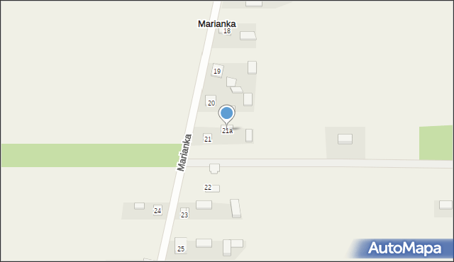 Marianka, Marianka, 21a, mapa Marianka