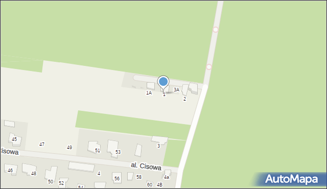 Marianów, Marianów, 1, mapa Marianów