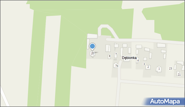 Marianów, Marianów, 10, mapa Marianów