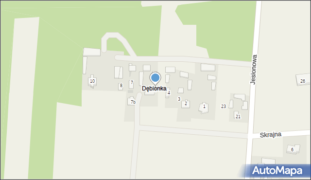 Marianów, Marianów, 5, mapa Marianów