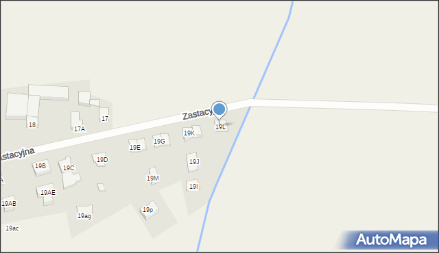 Marianów, Marianów, 19L, mapa Marianów