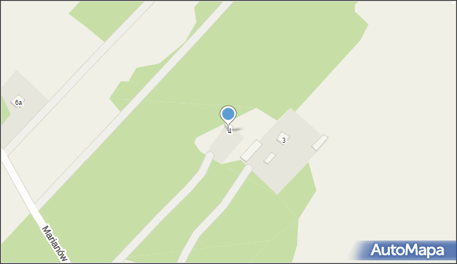 Marianów, Marianów, 4, mapa Marianów