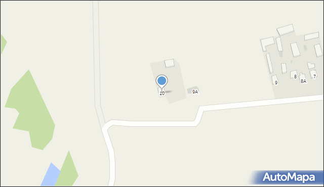 Marianów, Marianów, 10, mapa Marianów