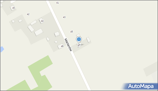 Marianów, Marianów, 47, mapa Marianów