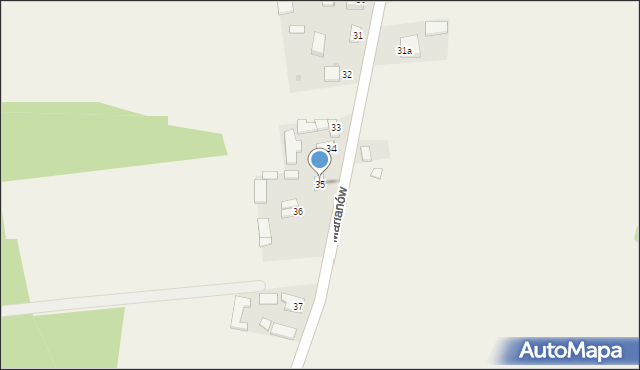 Marianów, Marianów, 35, mapa Marianów