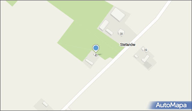 Marianów, Marianów, 40, mapa Marianów