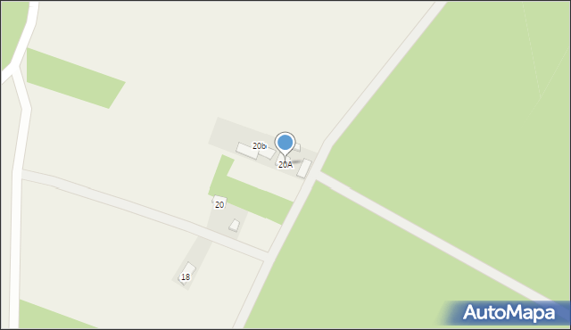 Marianów, Marianów, 20A, mapa Marianów