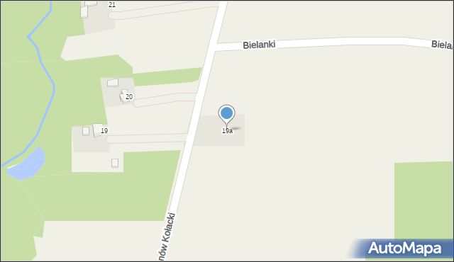 Marianów Kołacki, Marianów Kołacki, 19c, mapa Marianów Kołacki