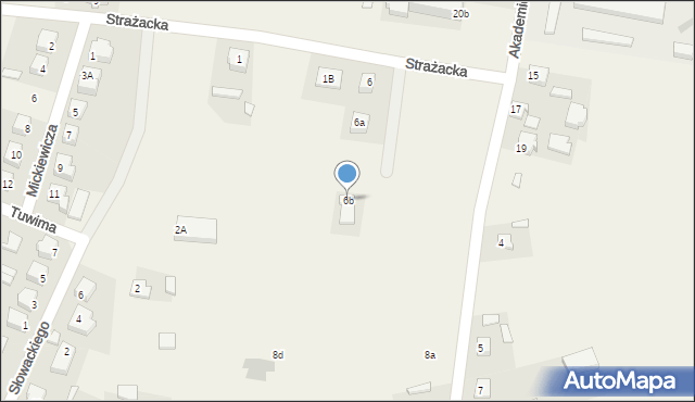 Marianów Rogowski, Marianów Rogowski, 6b, mapa Marianów Rogowski