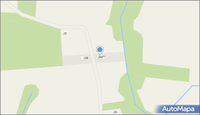 Marianów Sierakowski, Marianów Sierakowski, 28A, mapa Marianów Sierakowski