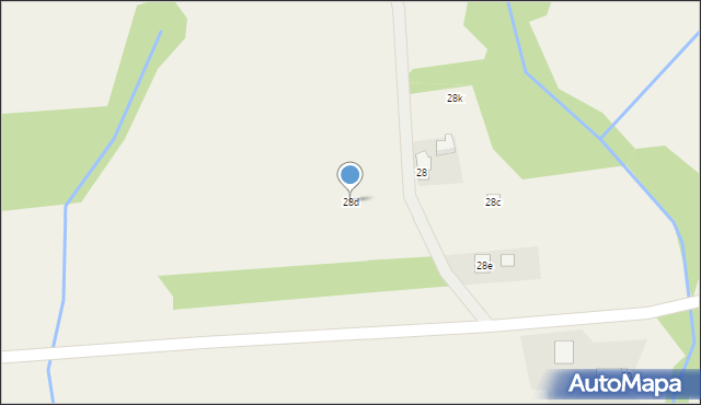 Marianów Sierakowski, Marianów Sierakowski, 28d, mapa Marianów Sierakowski