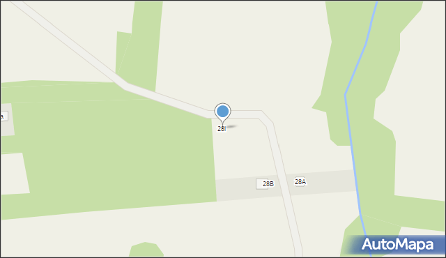 Marianów Sierakowski, Marianów Sierakowski, 28l, mapa Marianów Sierakowski