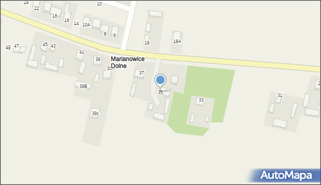 Marianowice, Marianowice, 35, mapa Marianowice