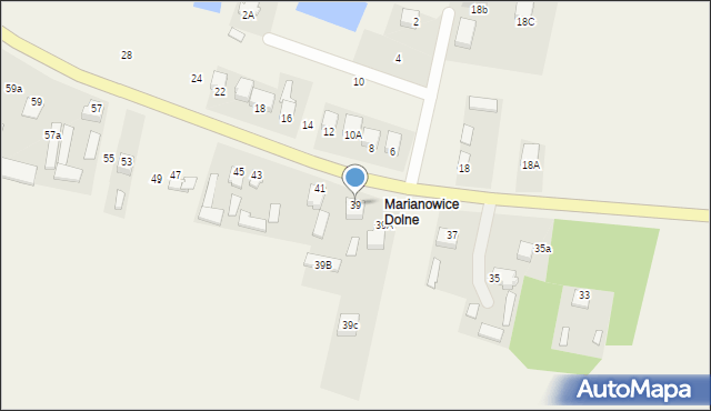 Marianowice, Marianowice, 39, mapa Marianowice