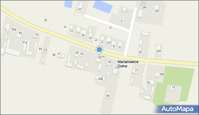 Marianowice, Marianowice, 41, mapa Marianowice