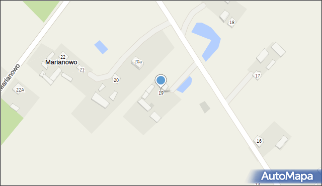 Marianowo, Marianowo, 19, mapa Marianowo