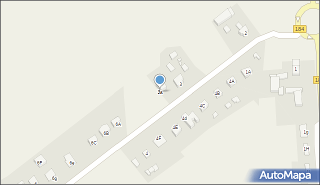 Marianowo, Marianowo, 3a, mapa Marianowo