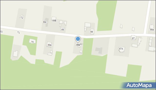 Mariantów, Mariantów, 68a, mapa Mariantów