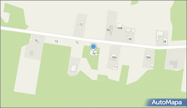 Mariantów, Mariantów, 70, mapa Mariantów