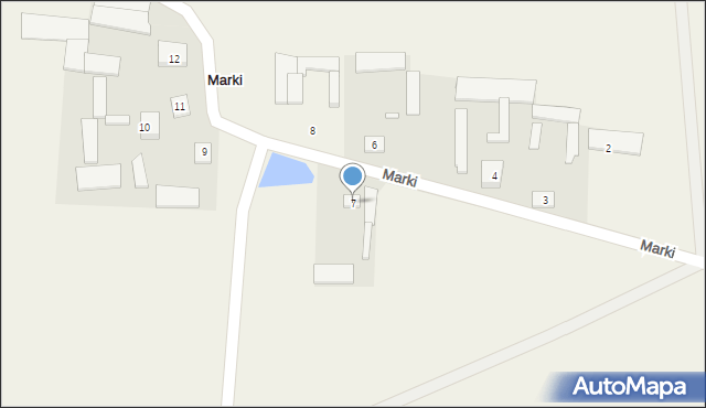 Marki, Marki, 7, mapa Marki