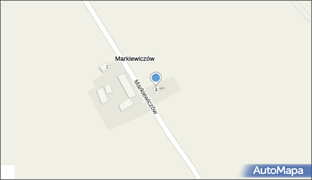 Markiewiczów, Markiewiczów, 4, mapa Markiewiczów