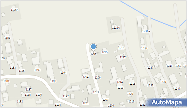 Markowa, Markowa, 1205, mapa Markowa