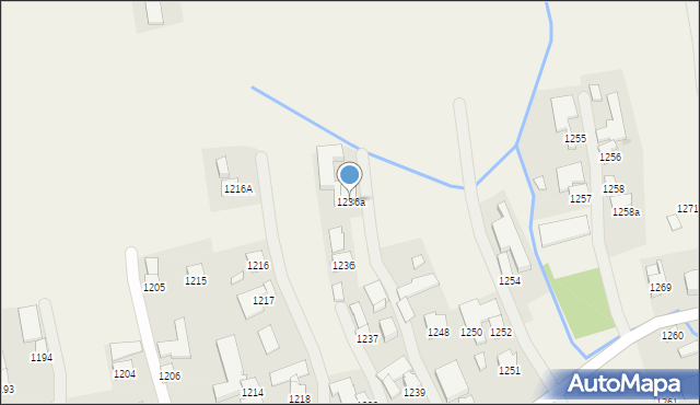 Markowa, Markowa, 1236a, mapa Markowa