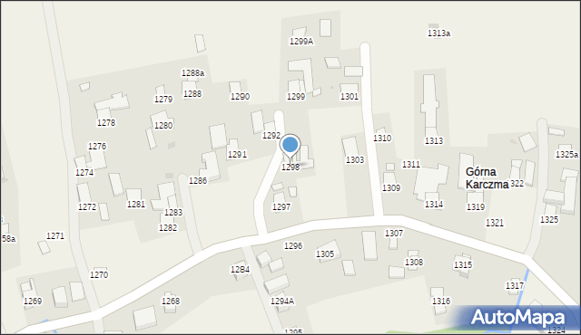 Markowa, Markowa, 1298, mapa Markowa