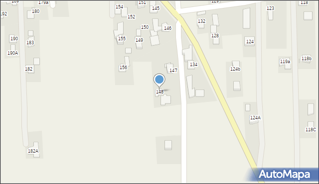 Markowa, Markowa, 148, mapa Markowa