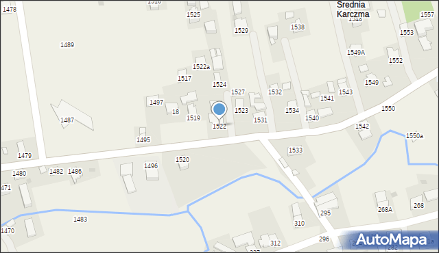 Markowa, Markowa, 1522, mapa Markowa