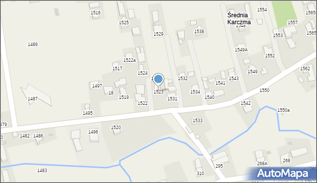 Markowa, Markowa, 1523, mapa Markowa