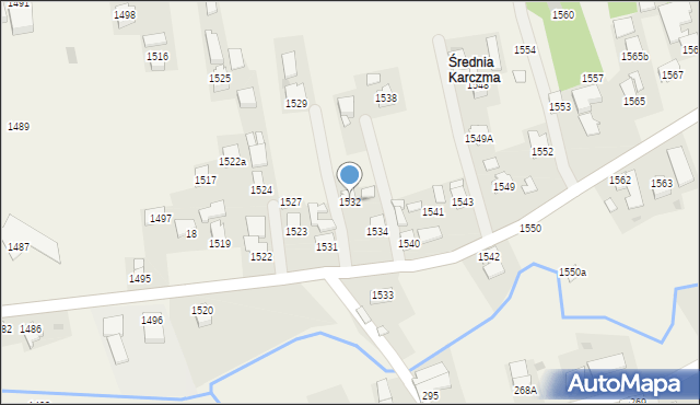 Markowa, Markowa, 1532, mapa Markowa