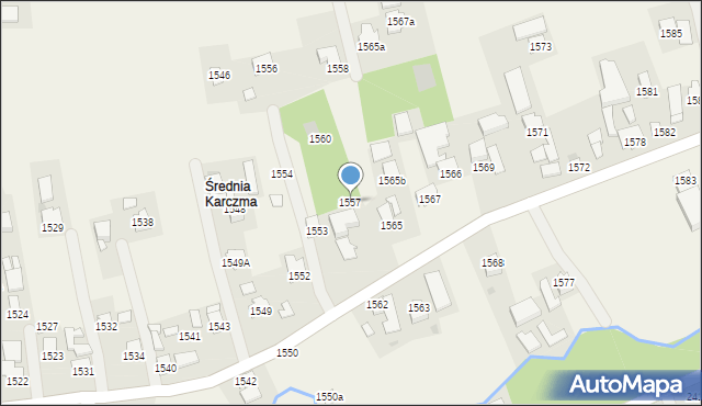 Markowa, Markowa, 1557, mapa Markowa