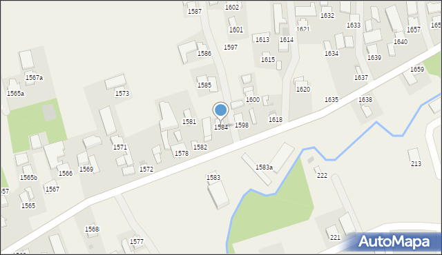 Markowa, Markowa, 1584, mapa Markowa