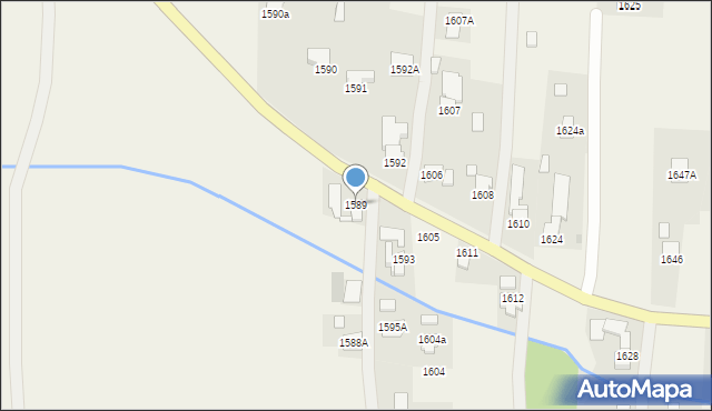 Markowa, Markowa, 1589, mapa Markowa