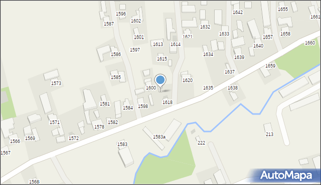 Markowa, Markowa, 1617, mapa Markowa